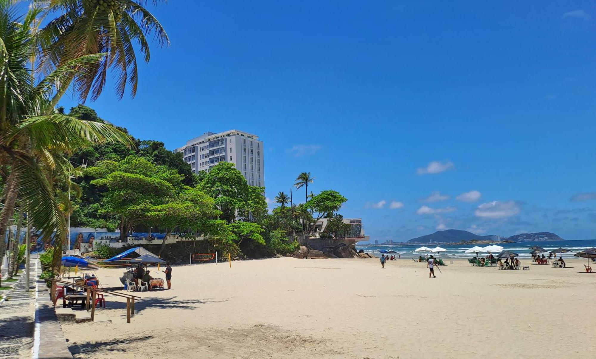 Pe Na Areia - Asturias - Beach Host Guarujá Exterior foto